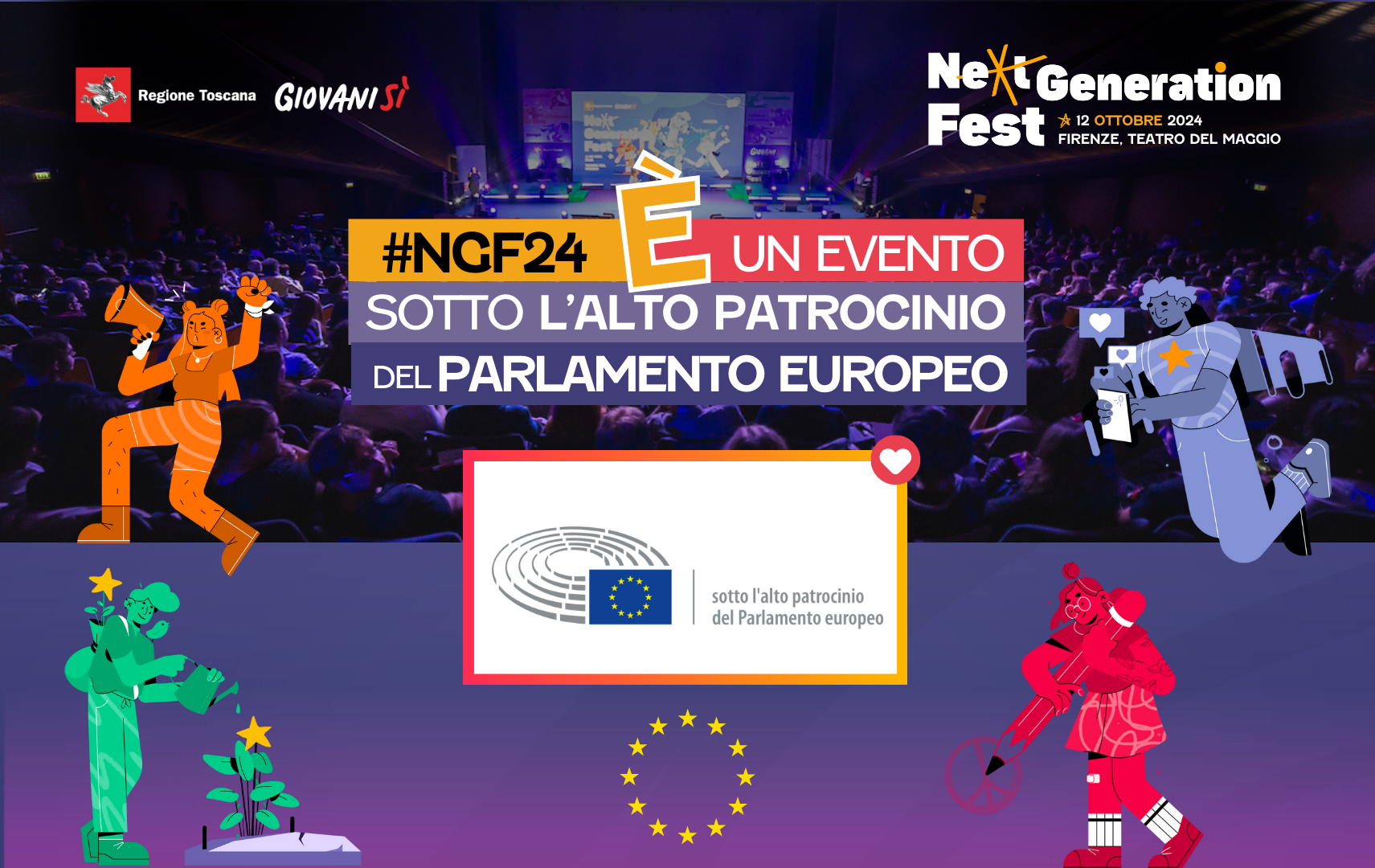 Immagine Next Generation Fest, il Parlamento Ue conferma l’Alto Patrocinio